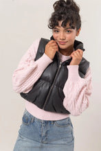 Load image into Gallery viewer, The Crop Puff Vest
