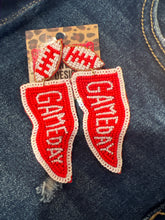 Load image into Gallery viewer, The GameDay Pennant Earrings
