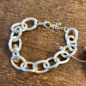 Casted Silver Bracelet
