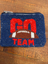 Load image into Gallery viewer, The Gameday Beaded Coin Pouch
