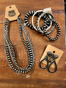 806 Graphite Necklace