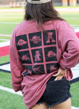 Load image into Gallery viewer, Hogs Block Logo Long Sleeve Tee
