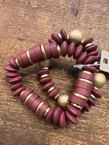 The Wood Bracelet Stack