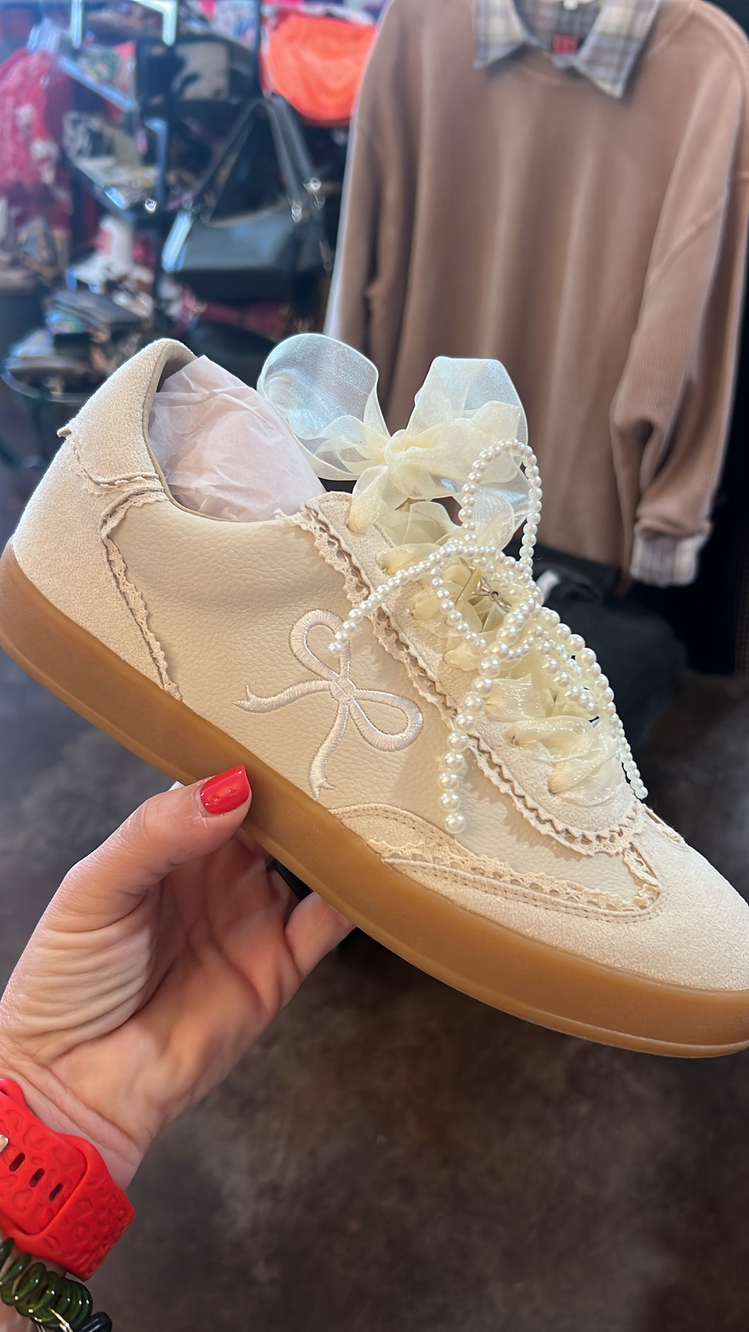 The Julie Bow Sneaker