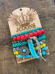 J Coon Stack Bracelets