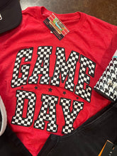 Load image into Gallery viewer, Game Day Checkered Tee
