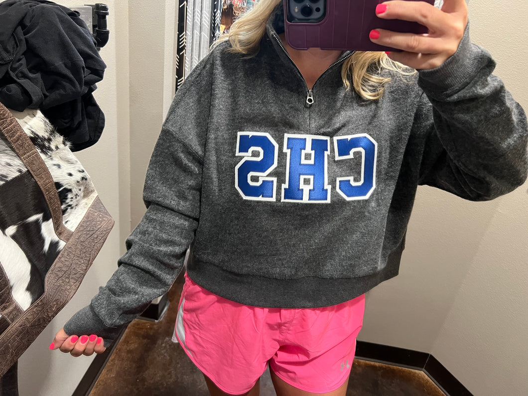 The Crop Fleece Jacket