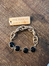 Load image into Gallery viewer, Pink Panache Stretch Stone Bracelet
