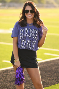 Game Day Checkered Tee