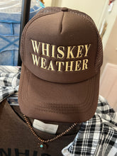 Load image into Gallery viewer, The Whiskey Weather Trucker Cap
