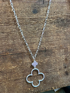 Long Clover Necklace