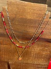 Load image into Gallery viewer, The Layered Bead Drop Necklace
