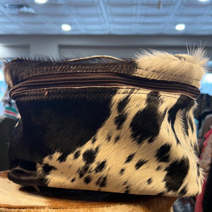 Cow Hyde Make Up Bag