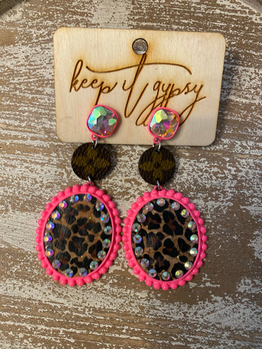 Bling it on Baby Boutique - KEEP IT GYPSY UPCYCLED LV EARRINGS