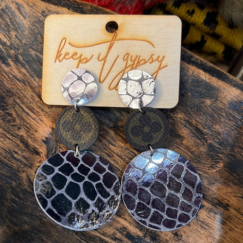 Keep it Gypsy LV Earrings – Wild Tulip Boutique
