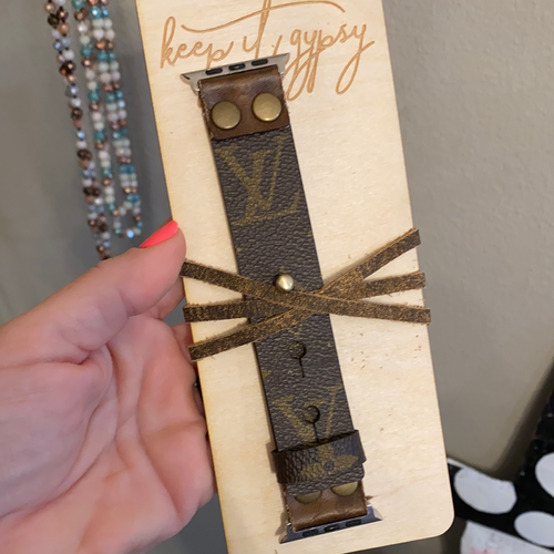 Wristlet Strap Keychain Keep It Gypsy Leather LV – Flint Gypsies