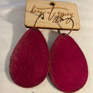 Misc Leather Earring